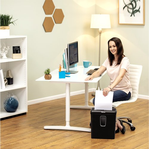 Destructora Fellowes P-30c Corte En Partículas De 4 X 34mm Negra