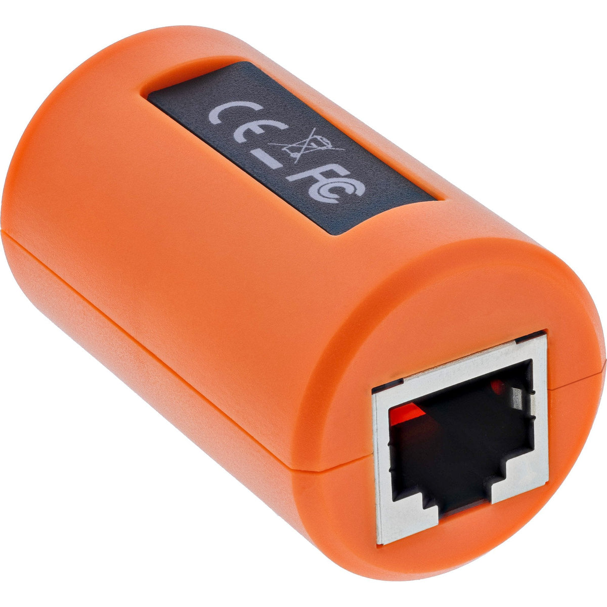 Inline® Surge Projoection Rj45 Coupling For Network And Poe