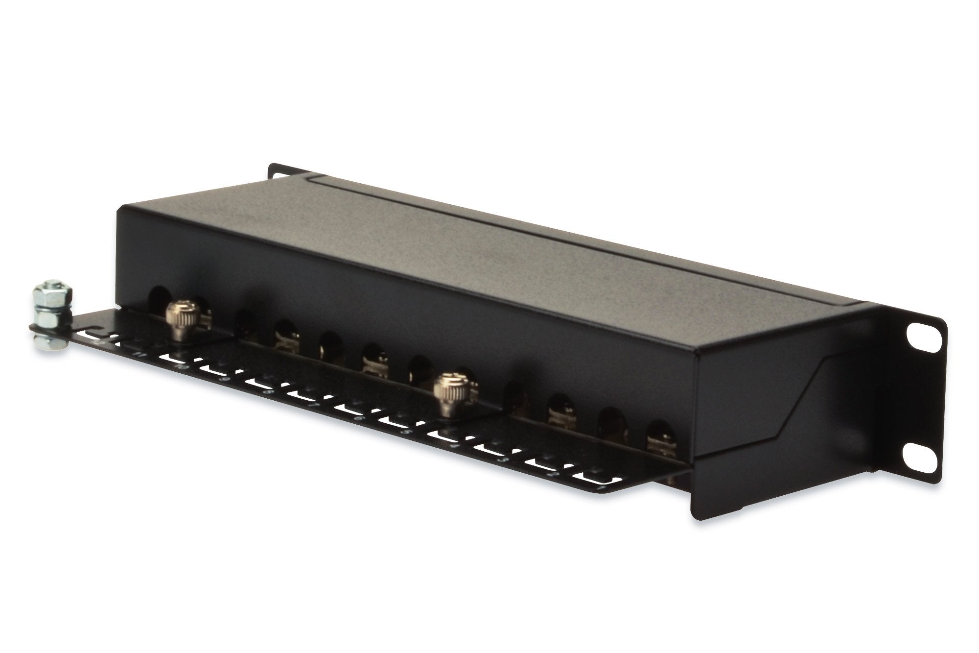 Patch Panel Digitus Cat5e 12port 1u Blindado, Negro, 10 ''