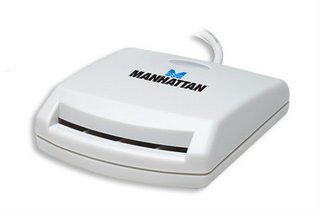 EAN 0766623172844 - Manhattan 172844 lector de tarjeta inteligente USB 1.1 Blanco imagen 1