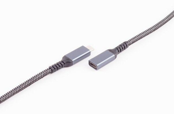 Shiverpeaks Usb-C Verlängerungscable 3.2 Pd Textil 1,5m