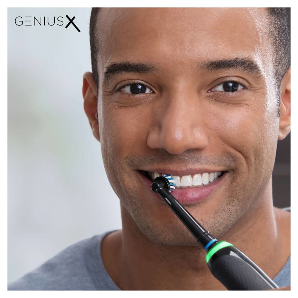 EAN 4210201396888 - Oral-B Genius X Adulto Cepillo de dientes oscilante Negro imagen 3