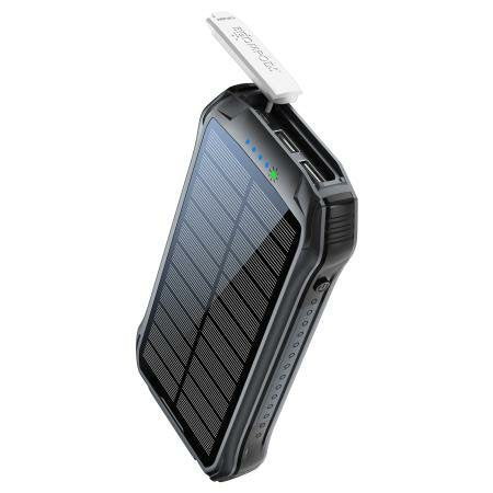 Boompods Neutron Solar Powerbank 10.000mah Black