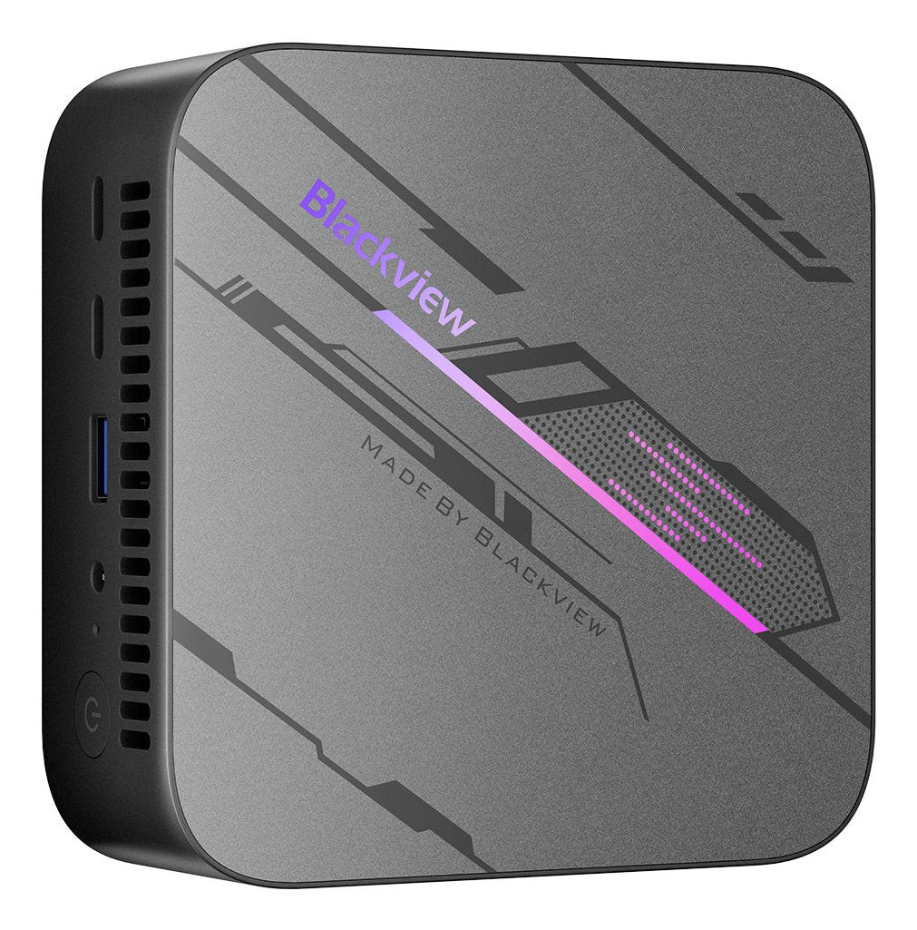 EAN 6931548319443 - Blackview MP100 AMD Ryzen™ 7 5825U 32 GB DDR4-SDRAM 1 TB SSD Windows 11 Pro Mini PC Negro, Gris imagen 6