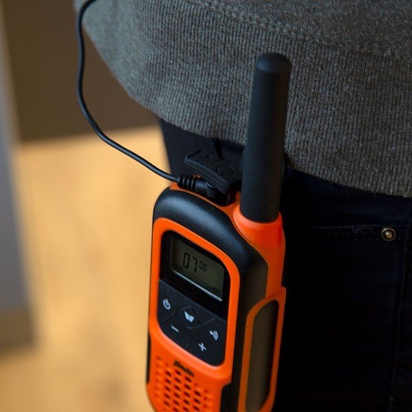 Alecto Frh-10 Duo Walkie Talkie Headset 2er-Pack