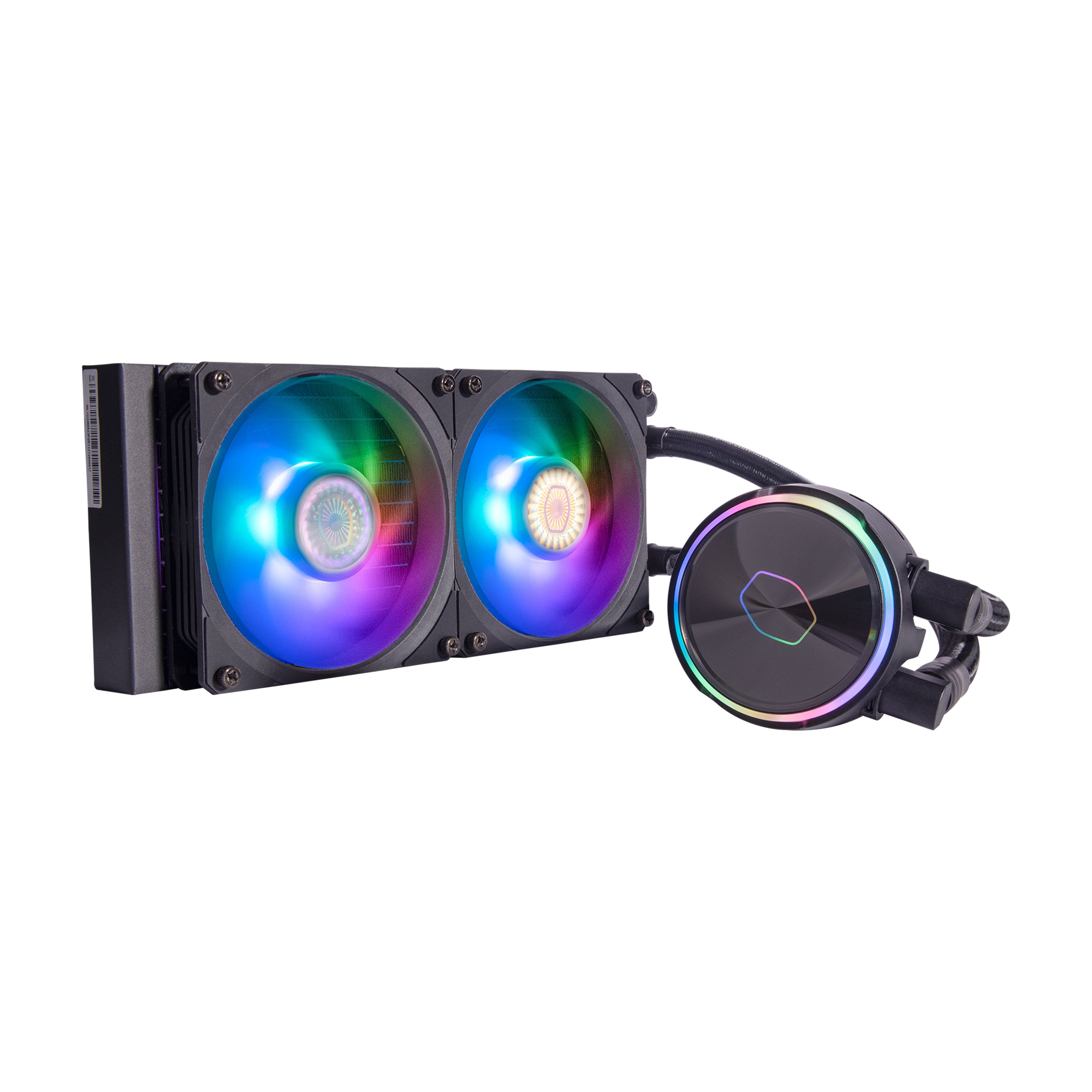 EAN 4719512123652 - Cooler Master MasterLiquid PL240 Flux Procesador Kit de refrigeración líquida 12 cm Negro imagen 1