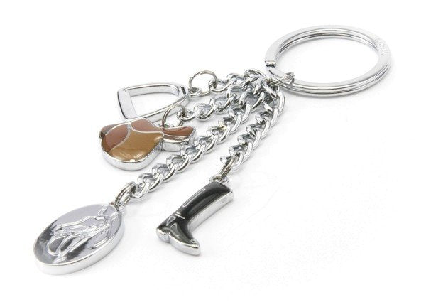 EAN 4024023118616 - TROIKA KR13-17/CH llavero y llavero tipo cartera Anilla de llavero Negro, Marrón, Plata imagen 4