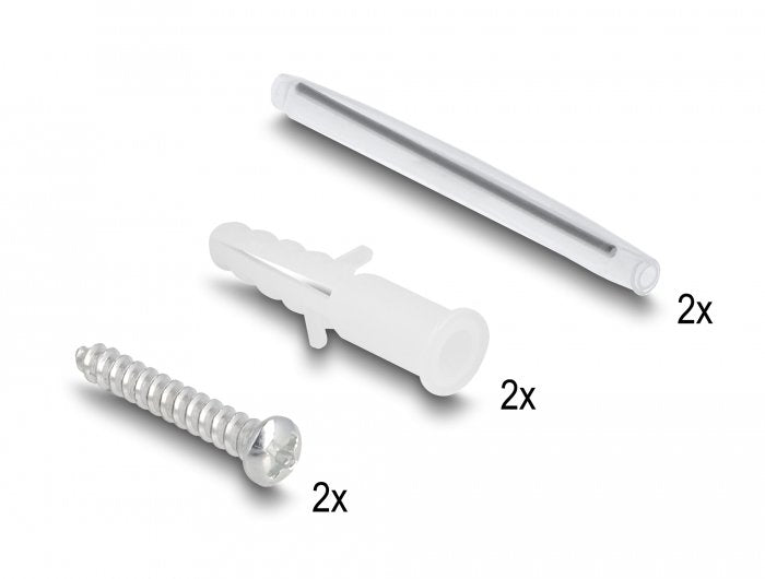 Lwl Anschlussdose Zur Wandmontage Für 2 X Sc Simplex Oder Lc Duplex Weiss