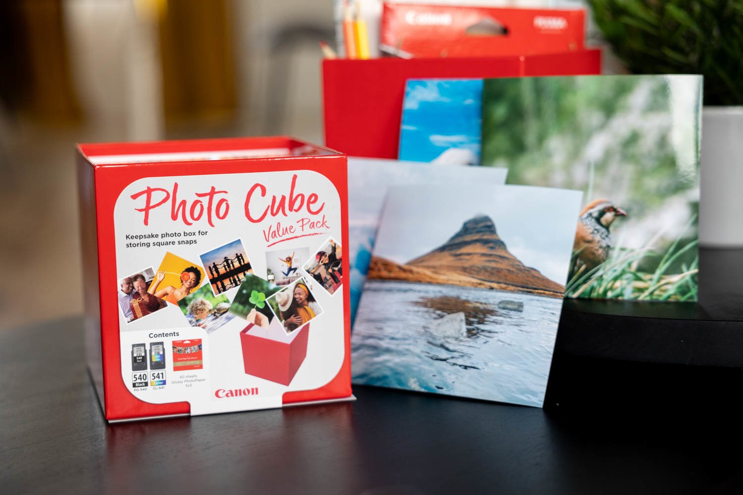 Canon Pg-560 / Cl-561 Photo Cube Value Pack Pp-201 13x13cm 40 Sh.