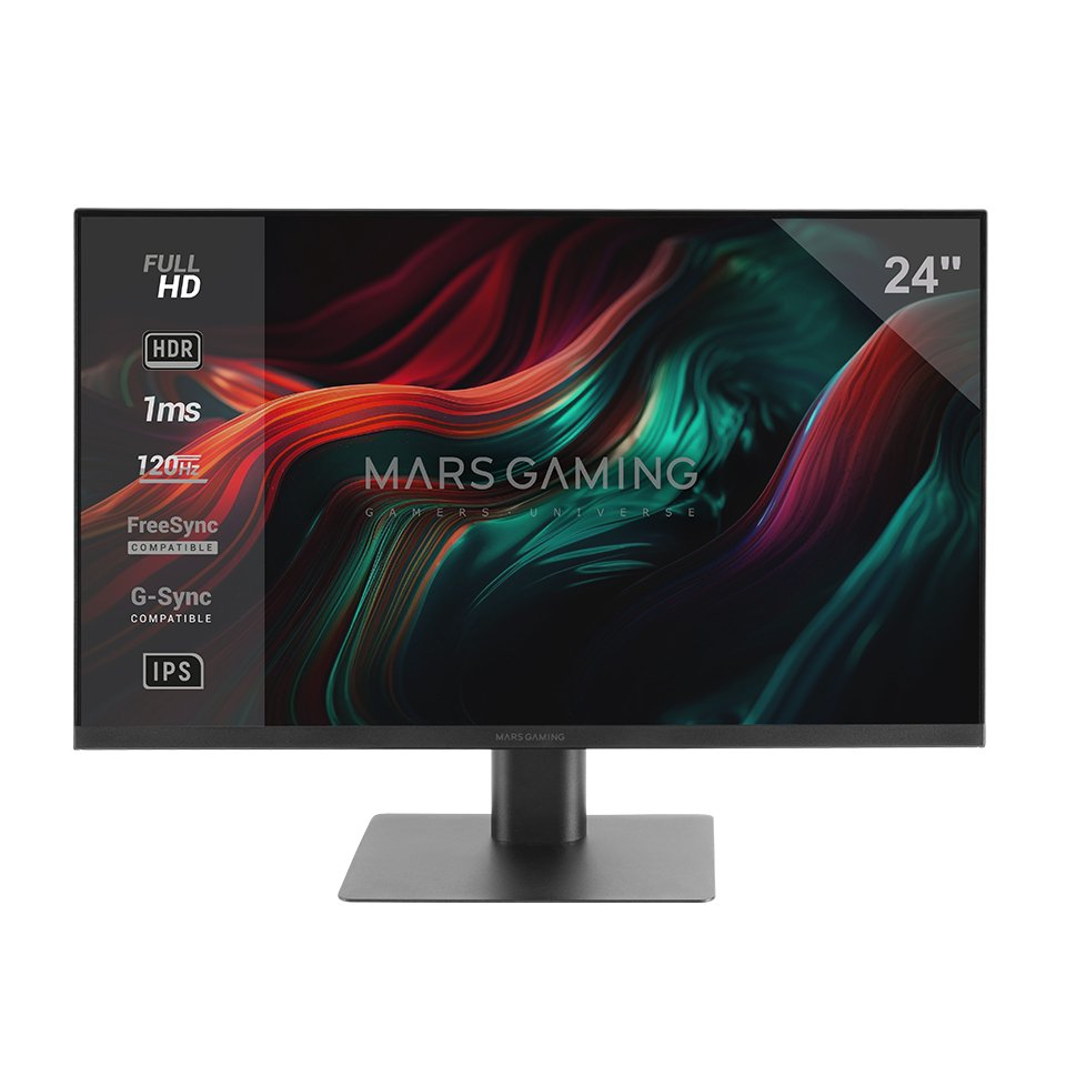 EAN 8435693105497 - Mars Gaming MV-24 pantalla para PC 61 cm (24") 1920 x 1080 Pixeles Full HD LED imagen 1