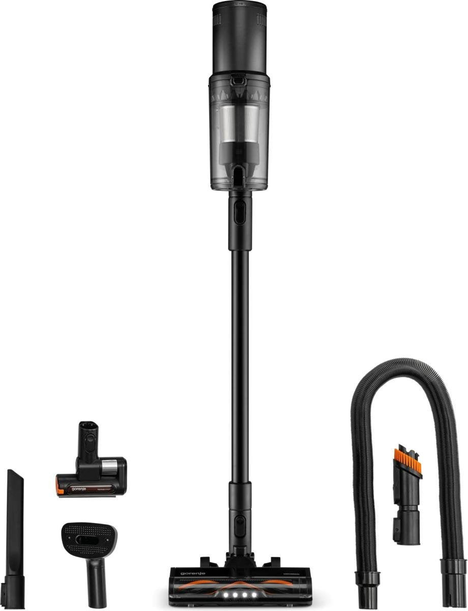EAN 3838783075871 - Gorenje SVC296449NMBL Aspiradora escoba 2 en 1 Batería Secar HEPA Sin bolsa 0,6 L 550 W Carbón vegetal imagen 1