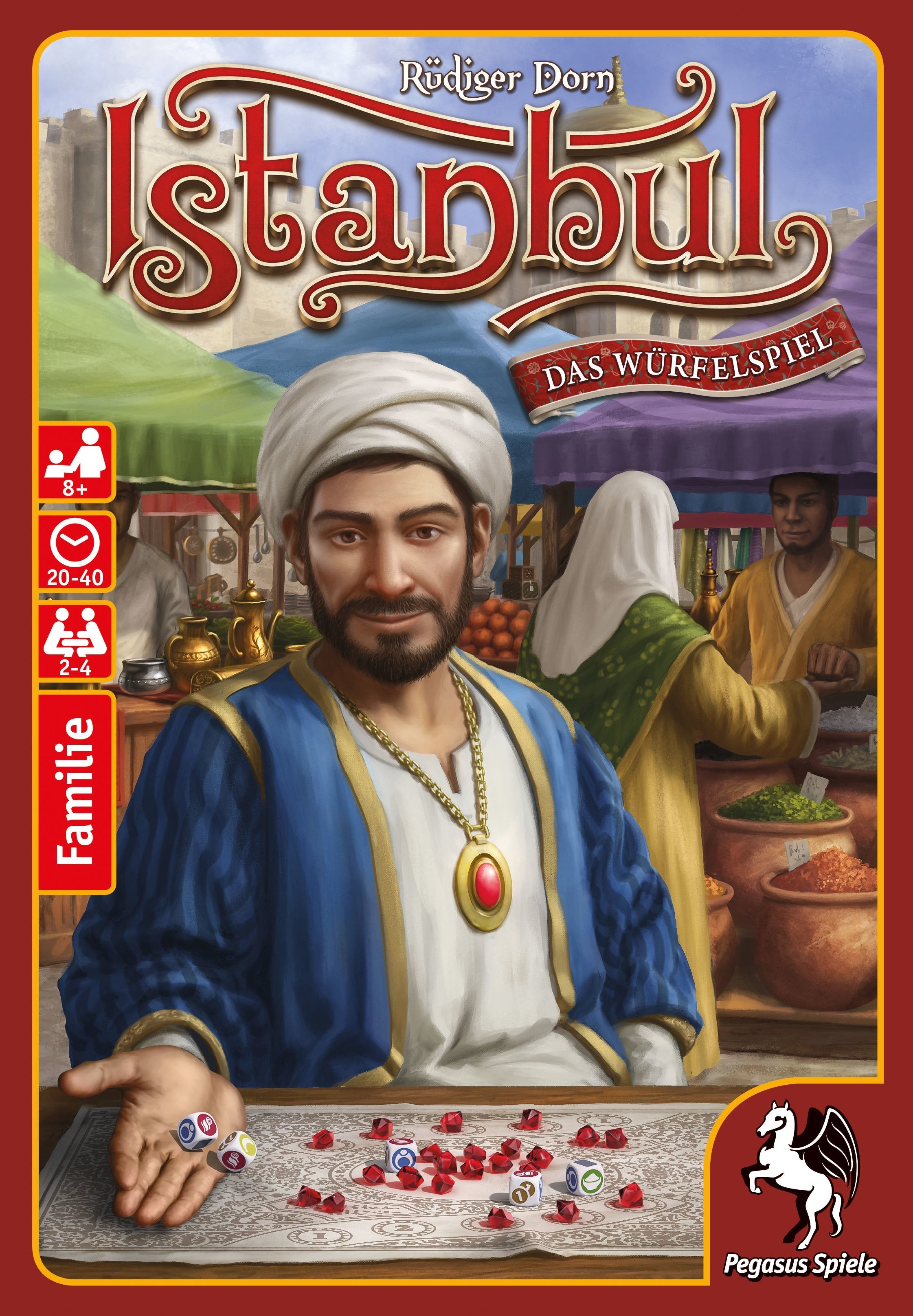 Pegasus Estambul - El Juego De Dados, Juego De Mesa 55118g