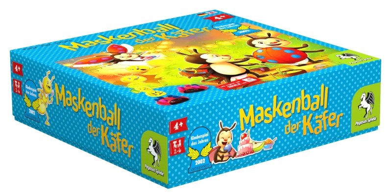 Pegaso Bola Enmascarada De Los Escarabajos, Juego De Mesa Infantil Del Año 2002 66001g