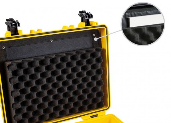 Bolsillo De Tapa En Blanco Y Negro Para Maletas De Exterior Tipo 3000