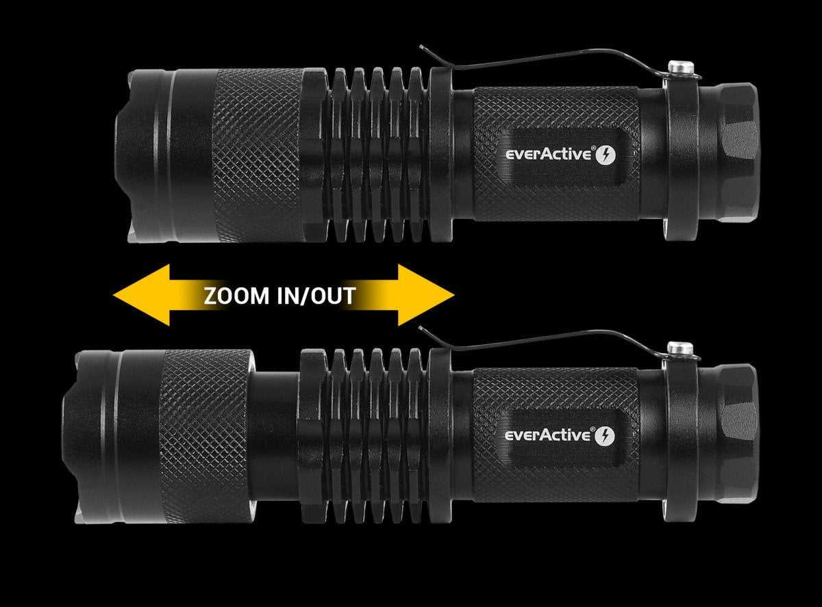 Linterna Led "Bullet" Everactive Led Cree Xp-E2 Fl180