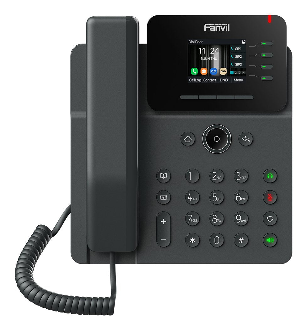 EAN 6937295605181 - Fanvil V61W teléfono IP Negro 4 líneas LCD Wifi imagen 1