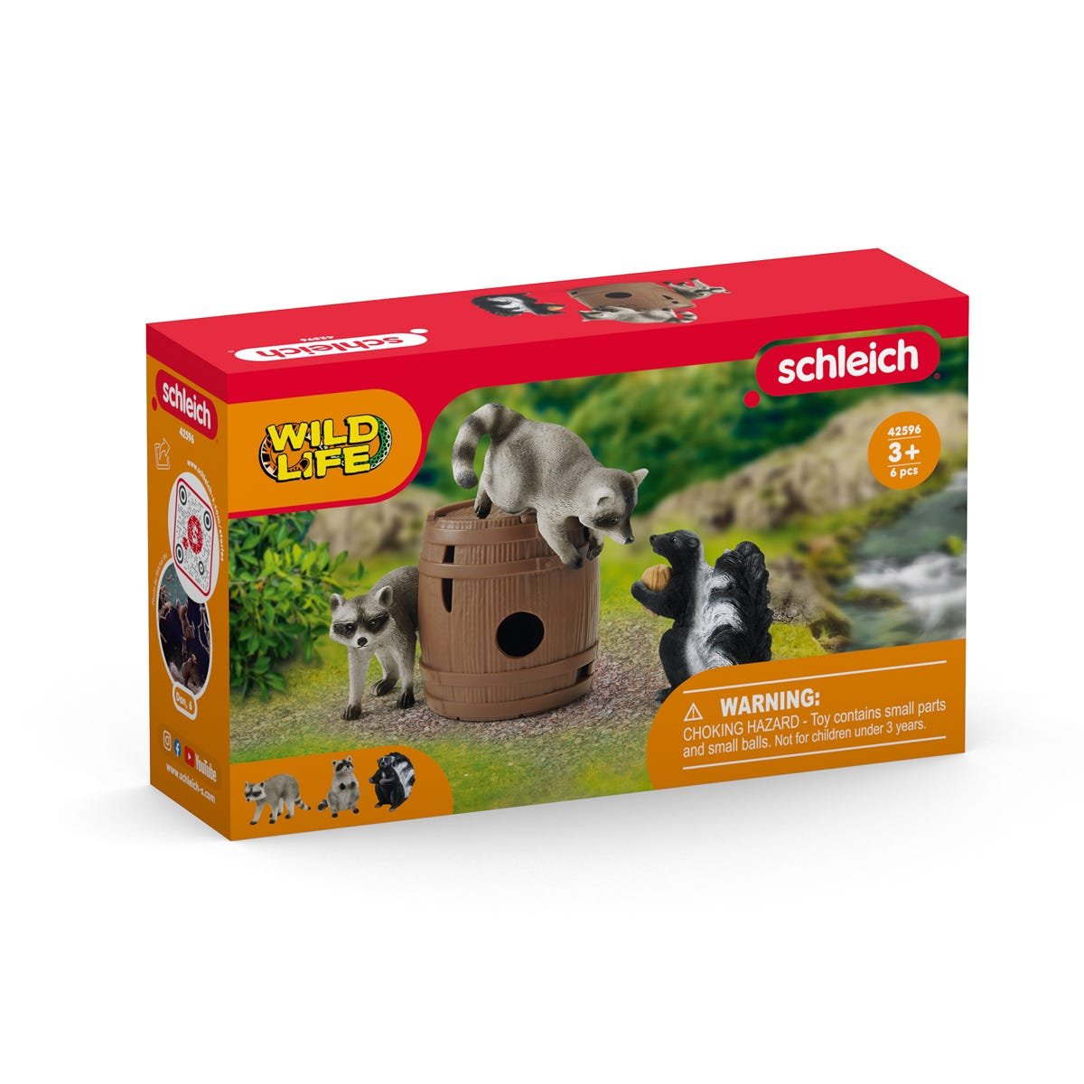 Figura Schleich Wild Life, Diversión Alrededor De La Nuez 42596