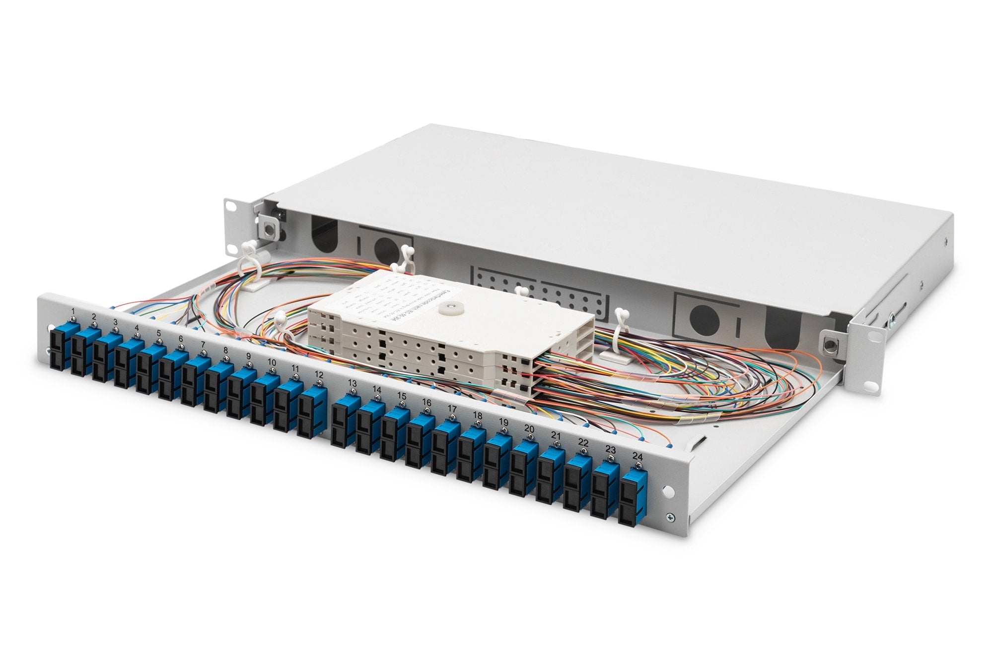 Digitus Dn-96322/9 Adaptador De Fibra Óptica 1 Pieza(S) Gris