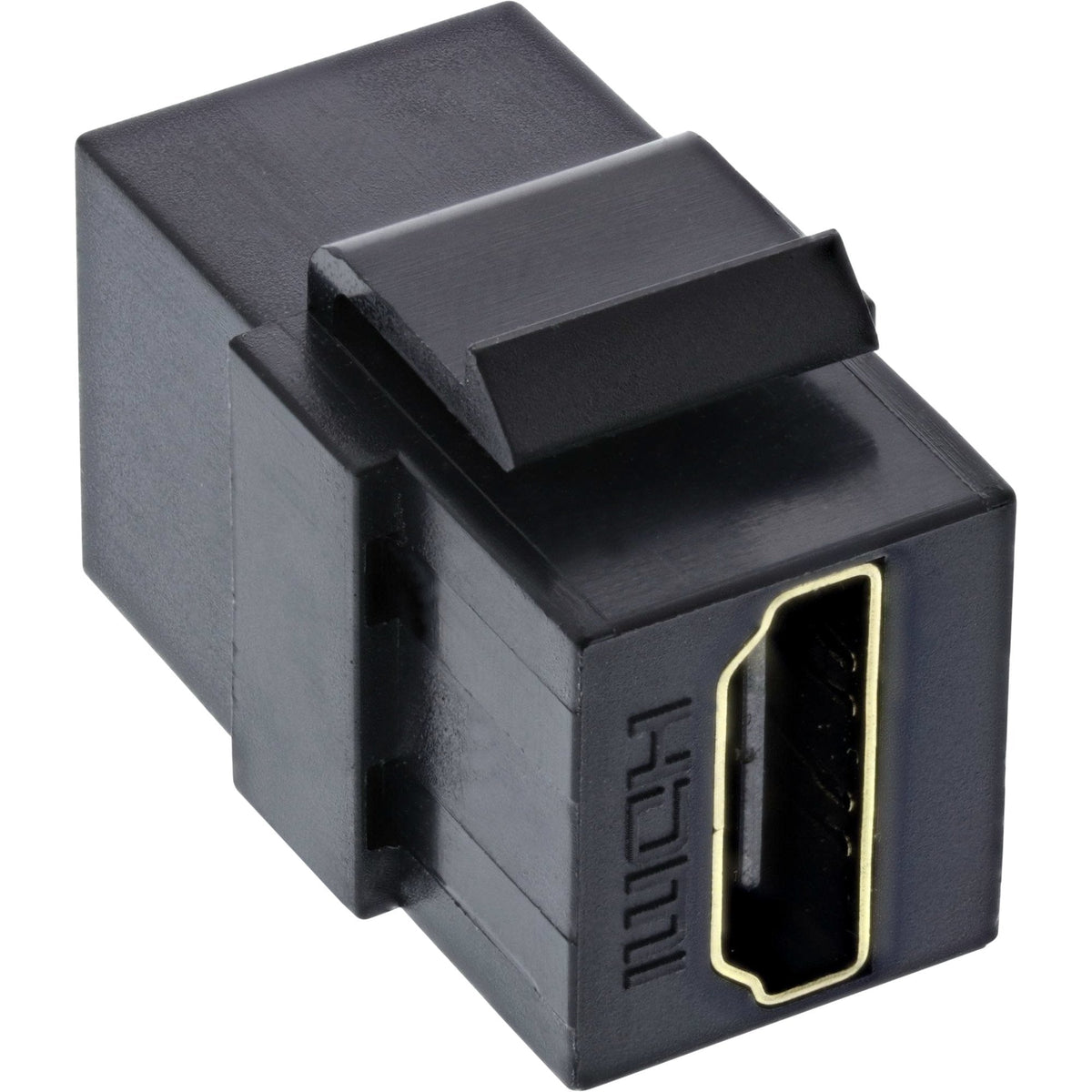 Módulo Snap-In Inline Hdmi Keystone, 4k/60 Hz, Hdmi Af/Af Negro