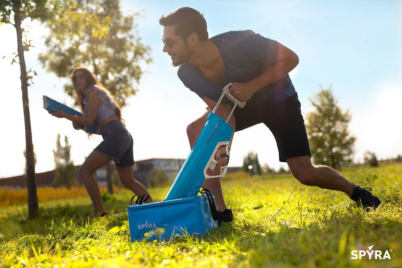 Pistola De Agua Spyra Spyralx, (Azul)