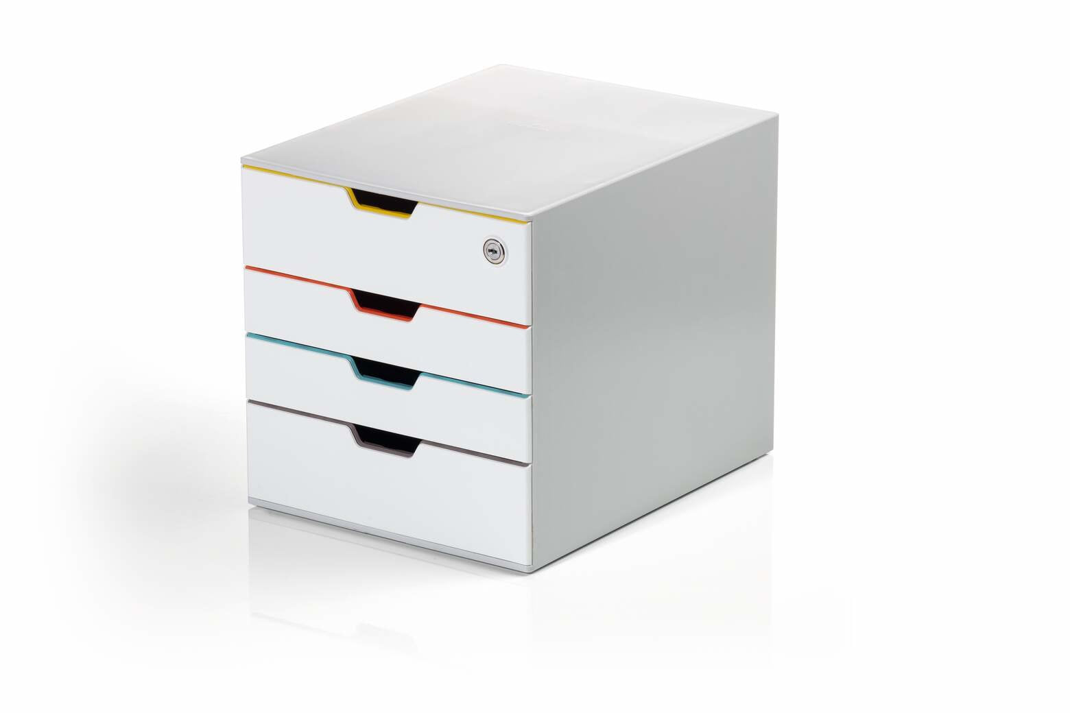 Cajón Durable Varicolor Mix 4 Compartimentos Safe Completo Conmigo