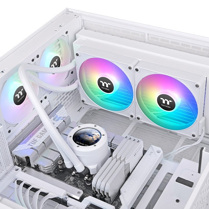 EAN 4711475644595 - Thermaltake TH280 V2 Ultra EX ARGB Procesador Sistema de refrigeración líquida todo en uno 14 cm Blanco 1 imagen 6