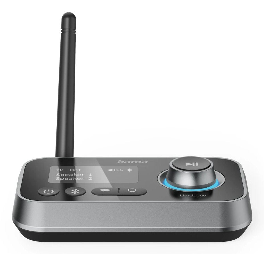 Hama Adaptador Bluetooth 00205322 / Link.It Duo Negro