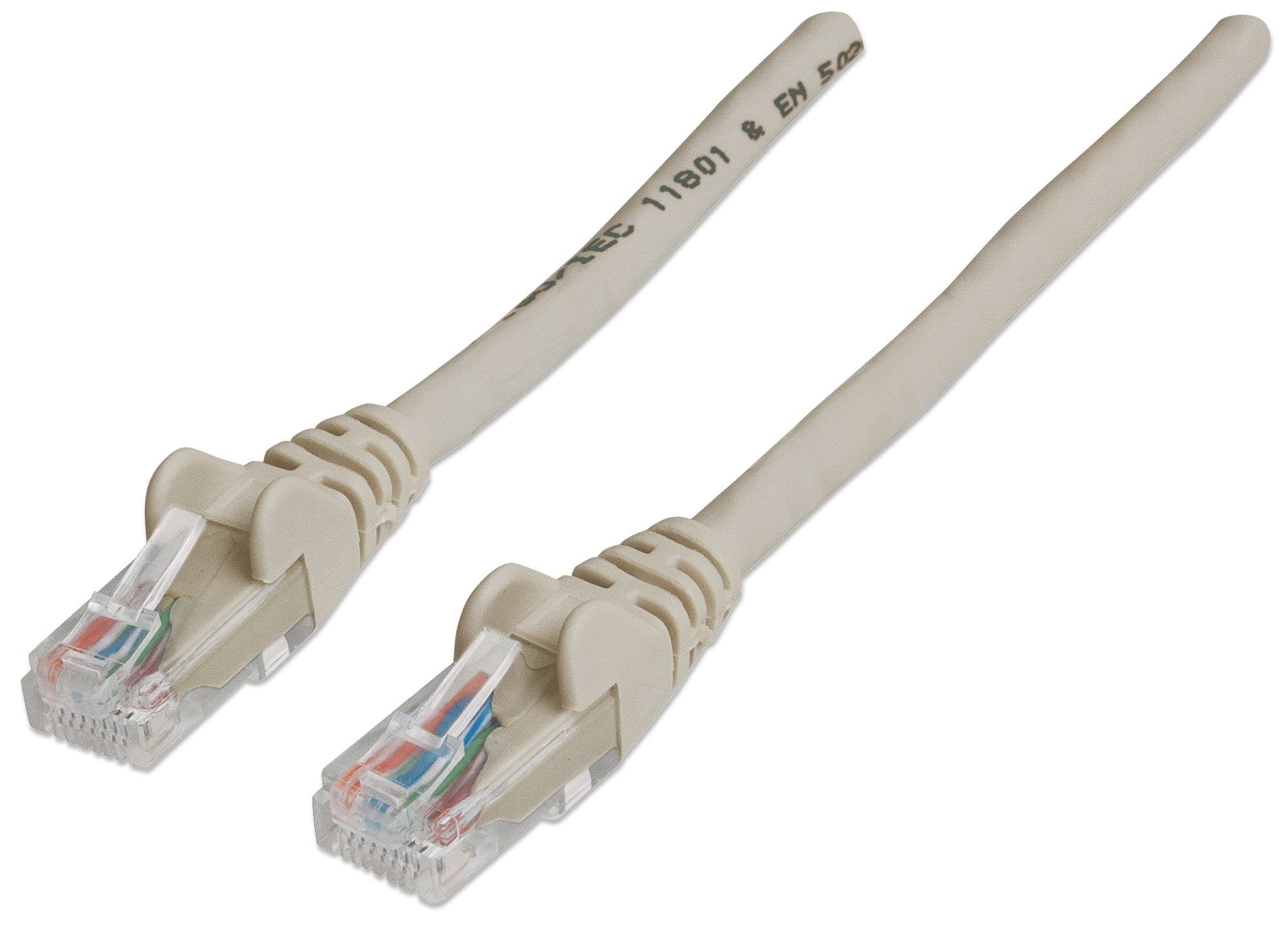 EAN 0766623336741 - Intellinet RJ-45 M/M, 20m cable de red Gris Cat6 U/UTP (UTP) imagen 1