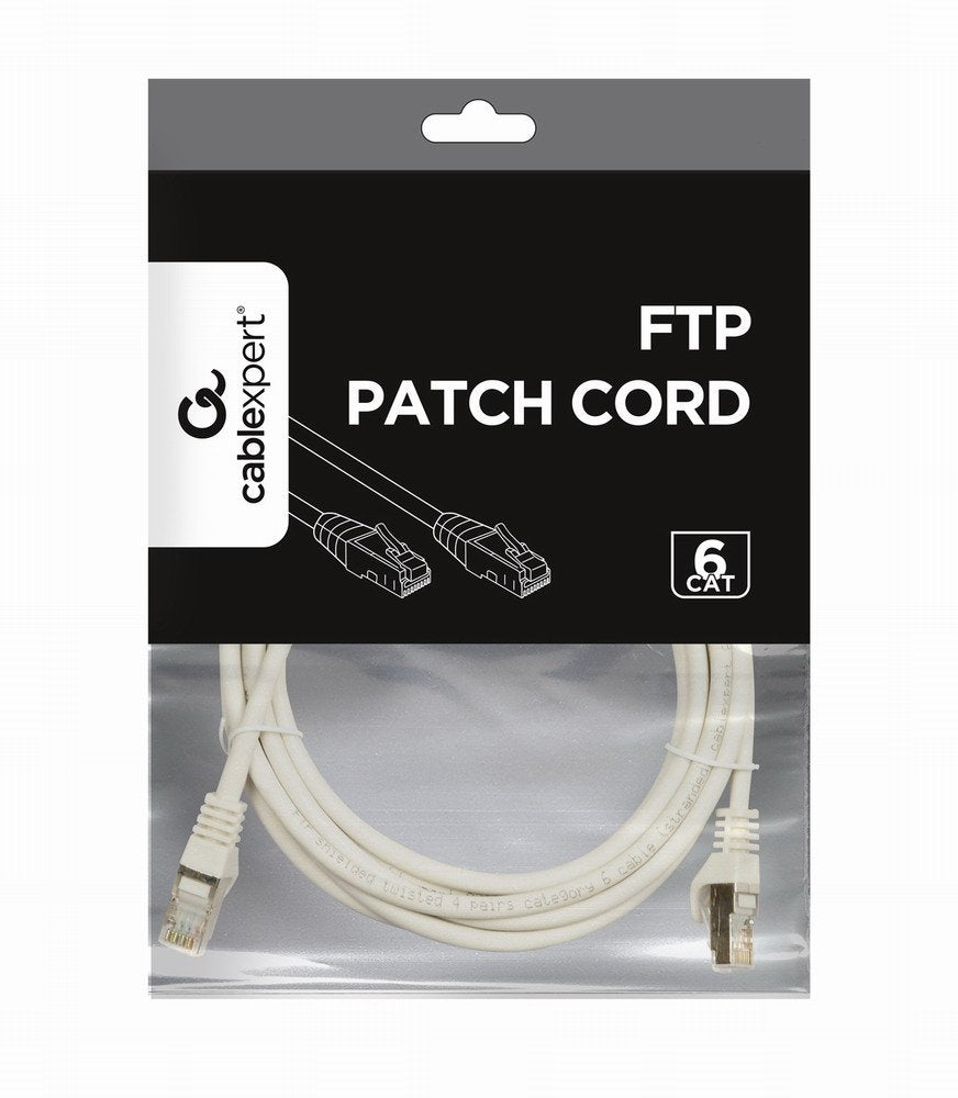 Gembird Cable De Red Ftp Cat6 Awg26 5m Gris Pp6-5m