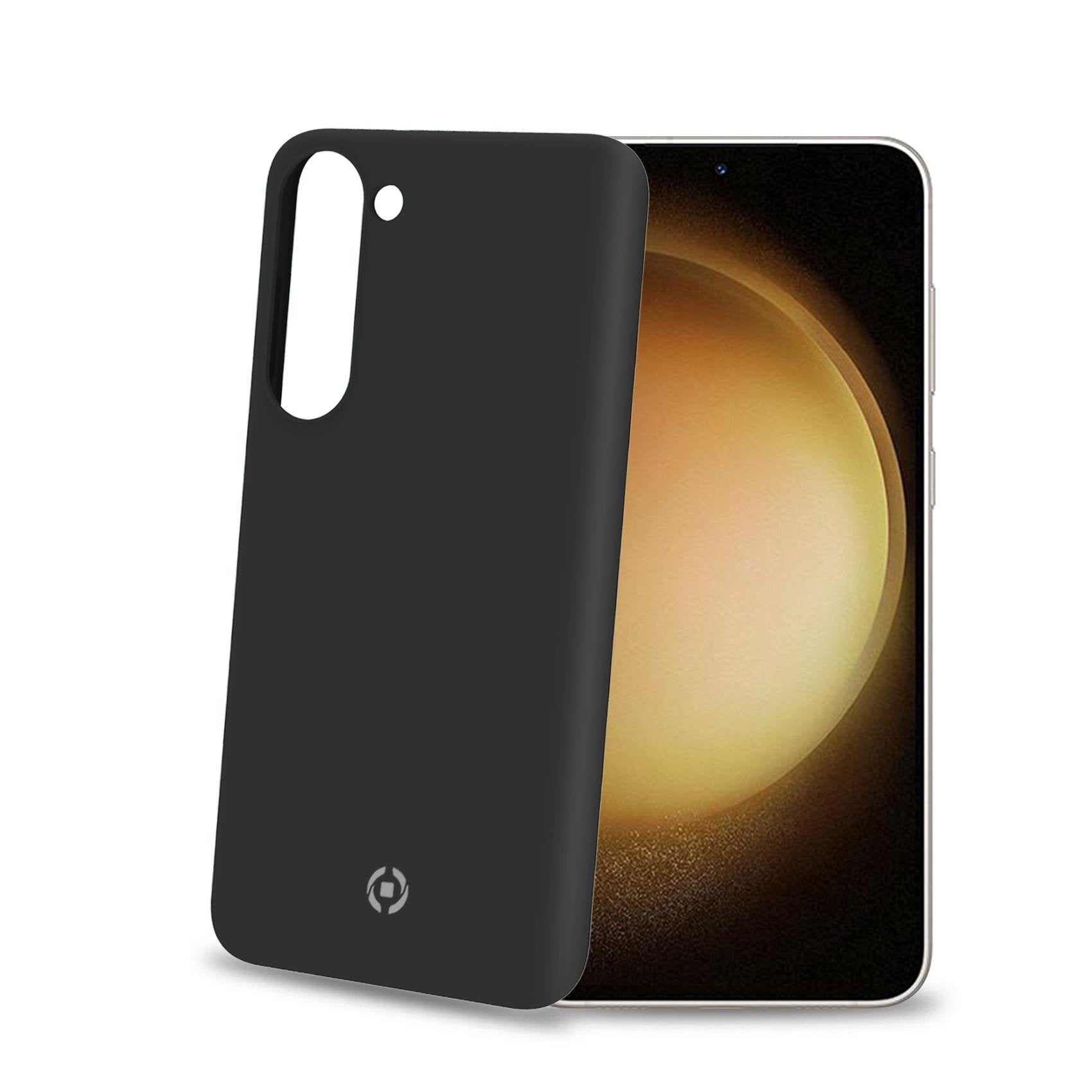 Celly Cromo Funda Para Galaxy S23+ 5g (6.6") Negro
