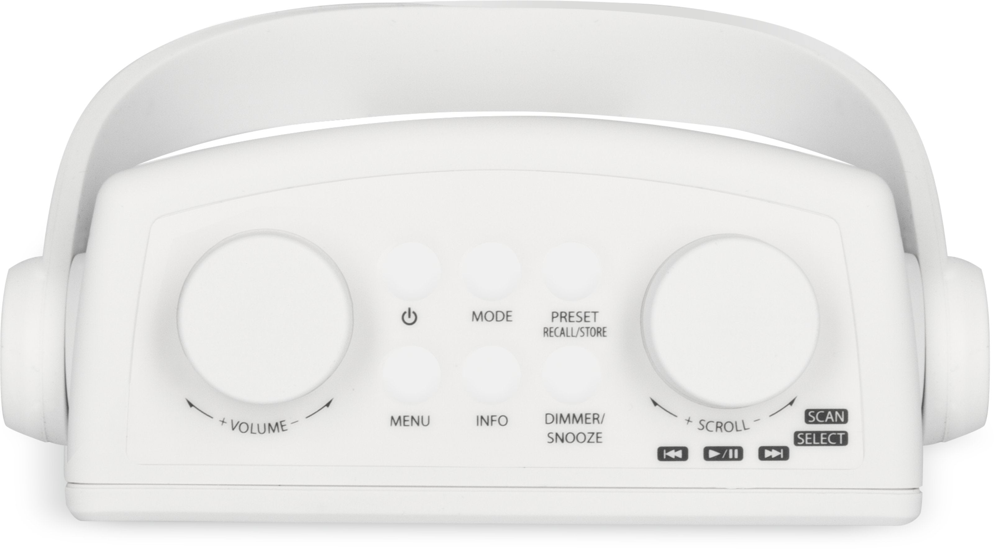 EAN 4019588109551 - TechniSat DIGITRADIO 30 - V2 Portátil Analógico y digital Blanco imagen 5
