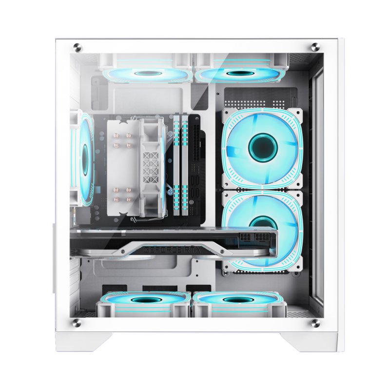 Caja Pc Gamemax Case Infinity Mini Wh M-Atx