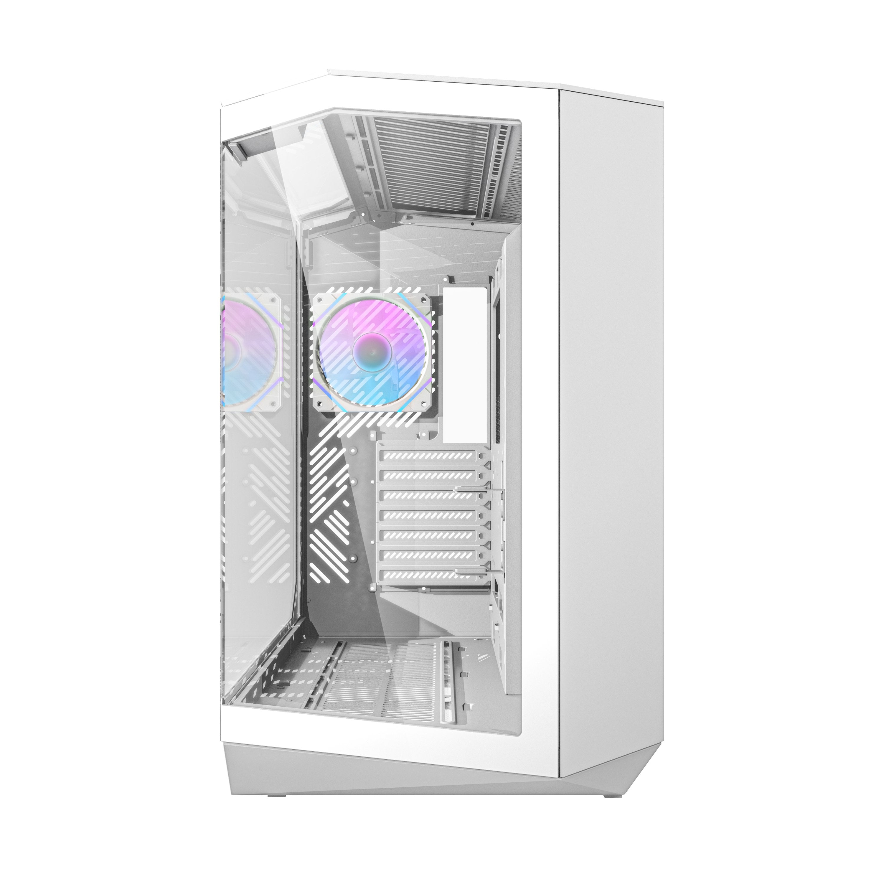 Torre Darkflash Dy470 Blanca Atx