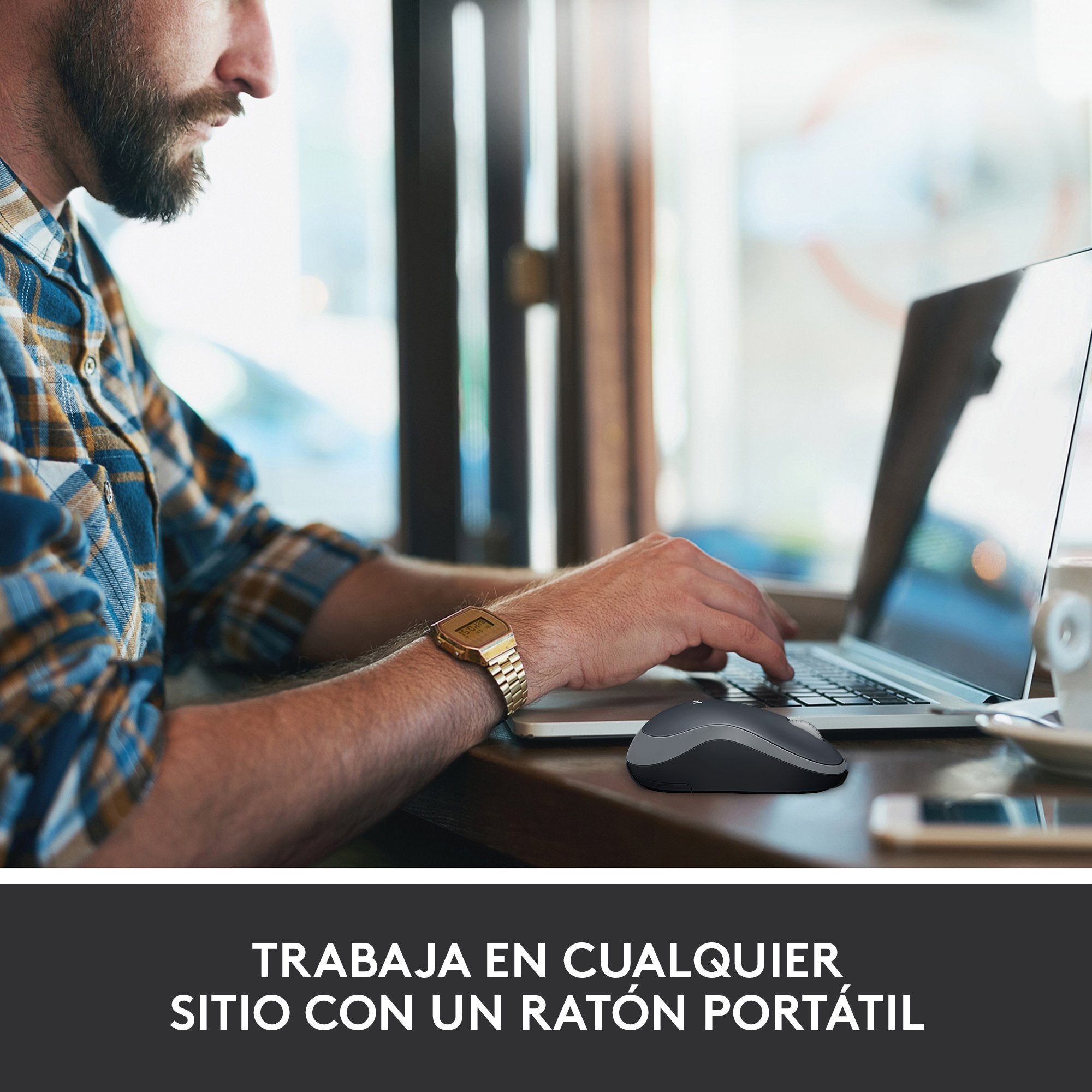 EAN 5099206027275 - Logitech 910-002235 ratón Oficina Ambidextro RF inalámbrico Óptico 1000 DPI imagen 4