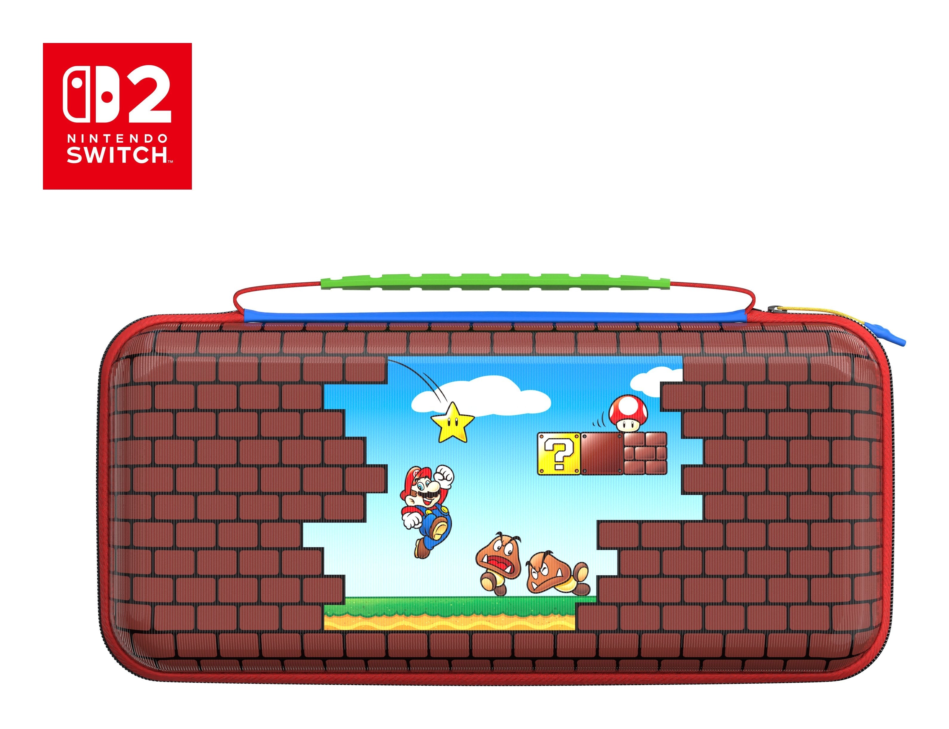 Turtle Beach Playtrek Funda De Viaje Mario Bricks - Switch 2