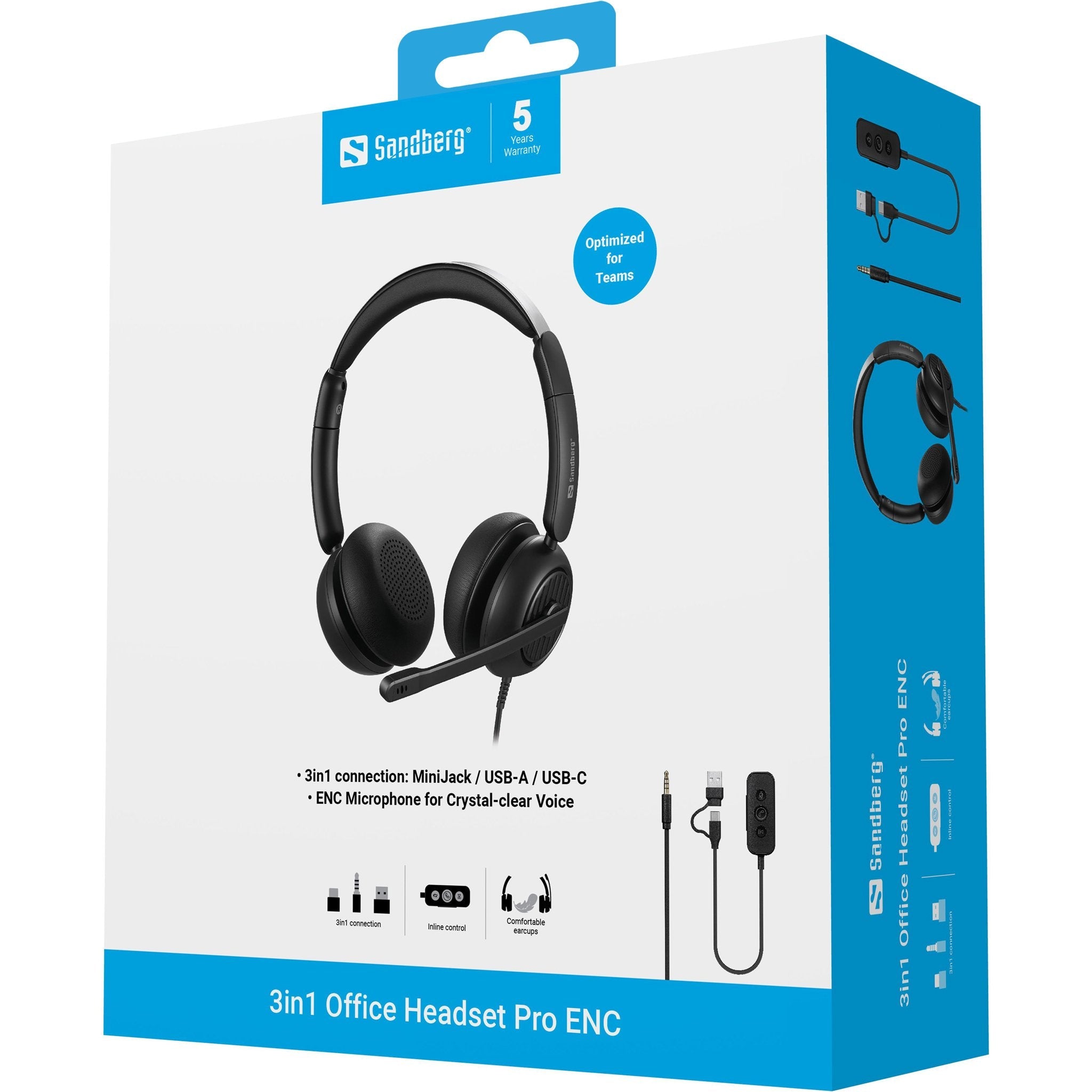 3in1 Office Headset Pro Enc 3in1 Office Headset Pro Enc