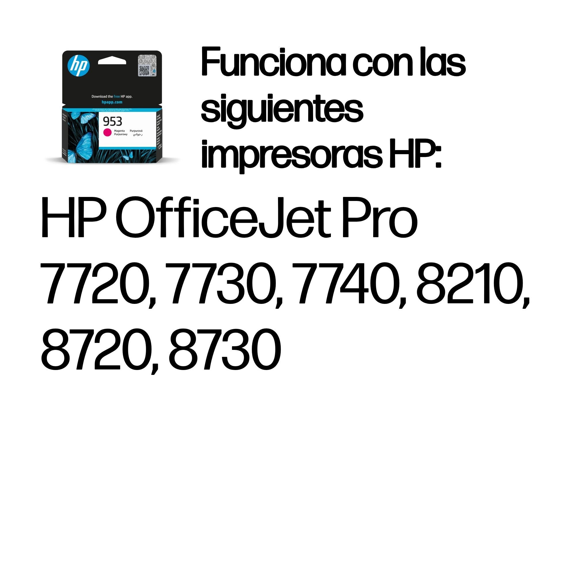 EAN 0199764693402 - HP 953 Magenta Original Ink Cartridge cartucho de tinta 1 pieza(s) Estándar imagen 2