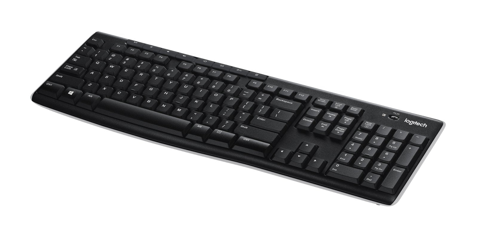 Logitech Wireless Frances Keyboard K270 Inalambrico