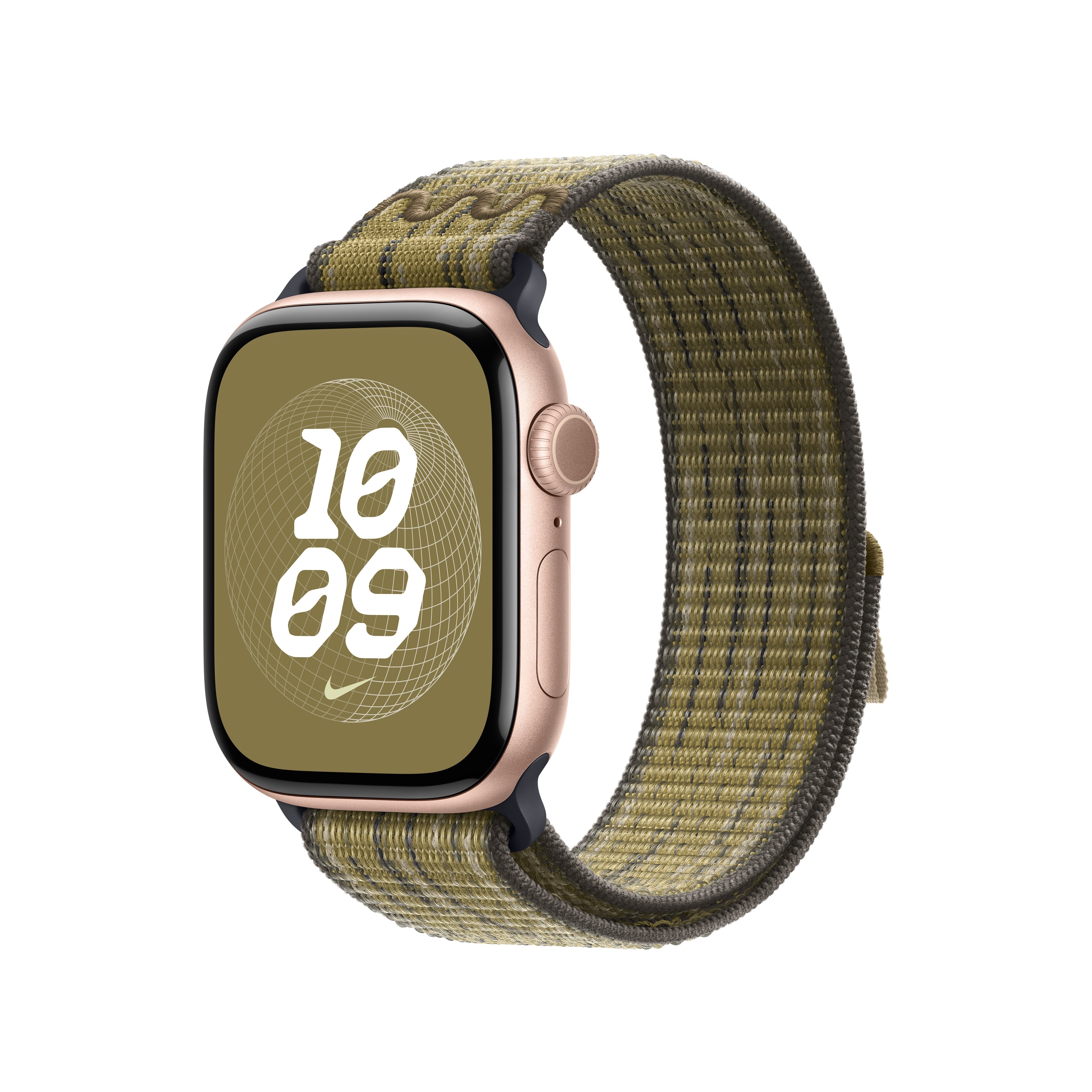 EAN 0195949833854 - Apple MC1H4ZM/A Accesorios para dispositivos vestibles inteligentes Grupo de rock Verde, Gris Nylon imagen 2