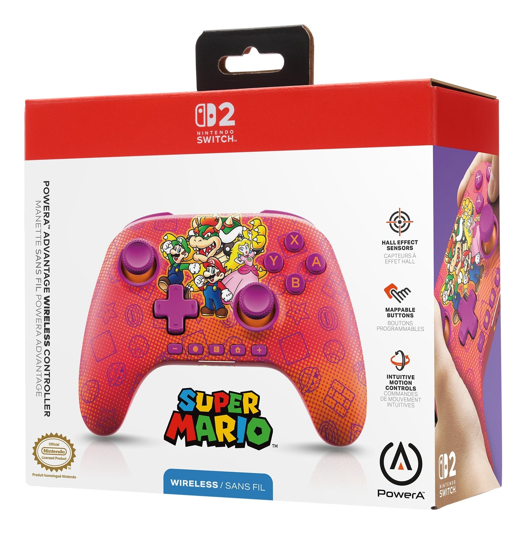 Advantage Wireless Controller - Mario Friends