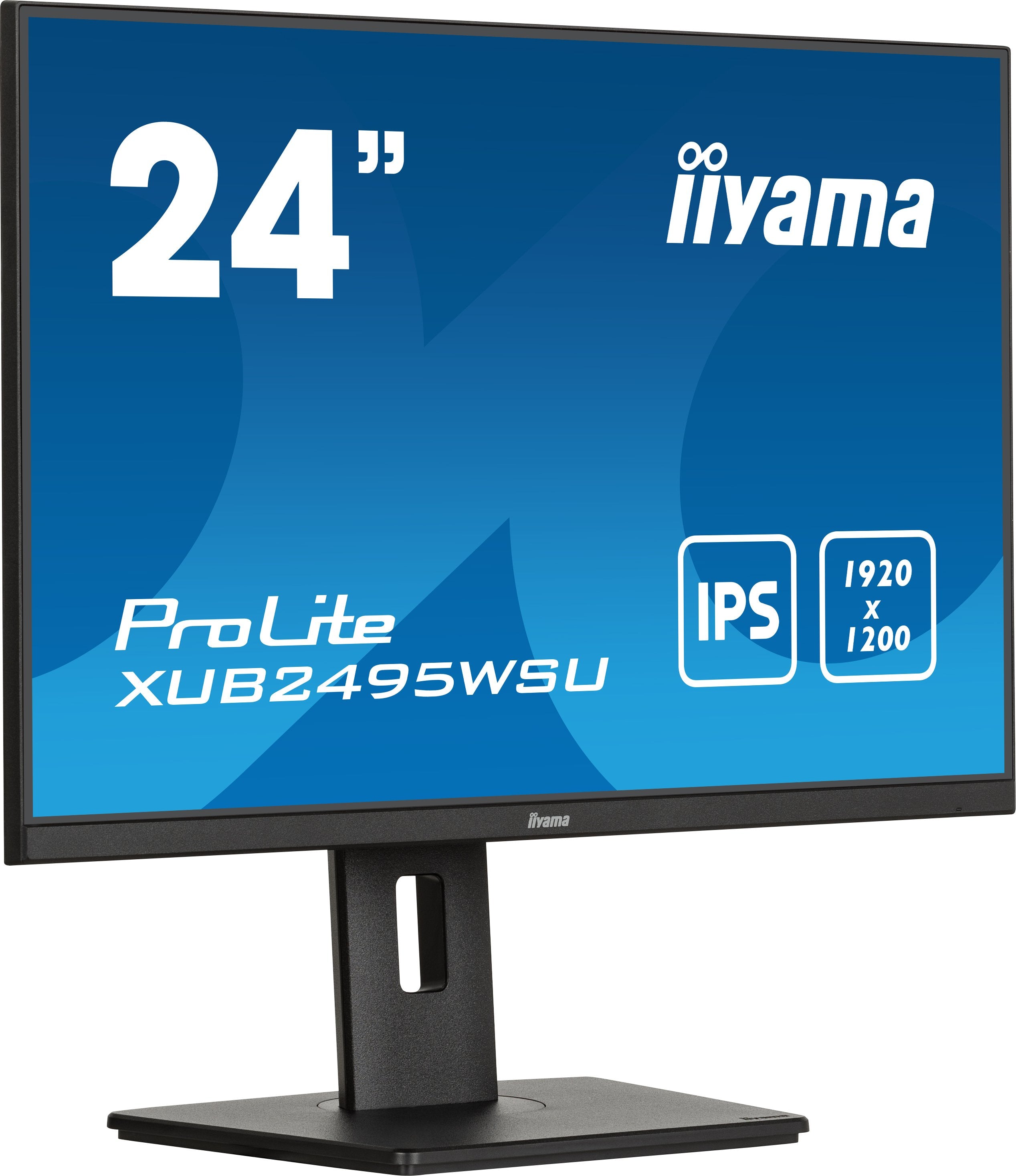 EAN 4948570123827 - iiyama ProLite XUB2495WSU-B7 pantalla para PC 61 cm (24") 1920 x 1200 Pixeles 4K Ultra HD LED Negro imagen 3
