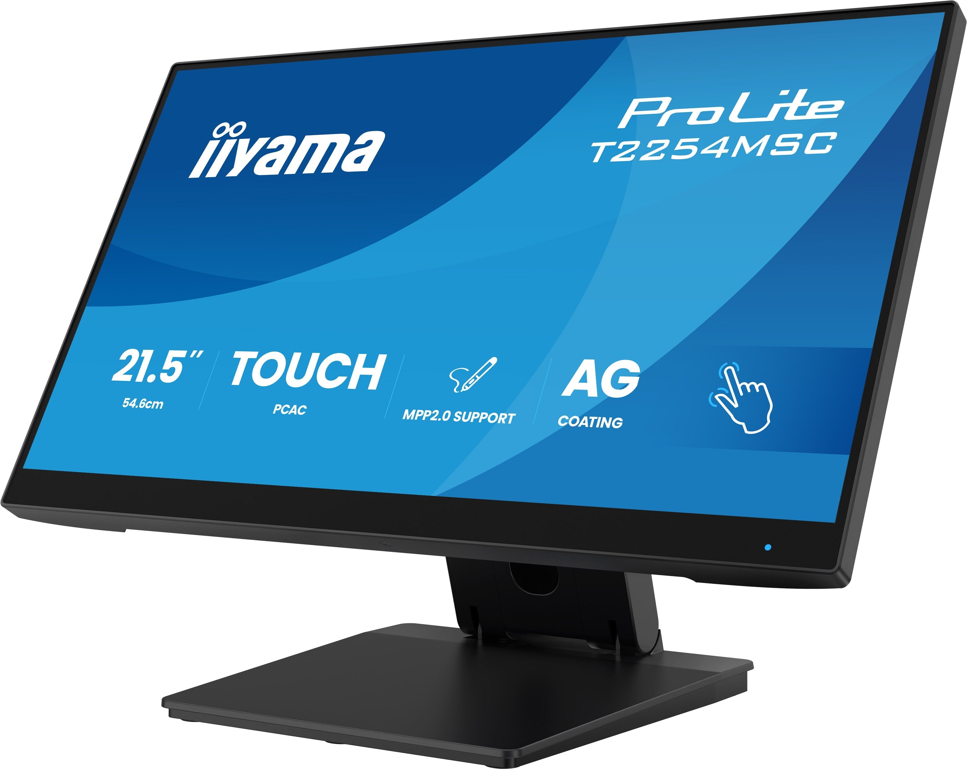 EAN 4948570125715 - iiyama T2254MSC-B2AG pantalla para PC 54,6 cm (21.5") 1920 x 1080 Pixeles Full HD LED Pantalla táctil Neg imagen 9