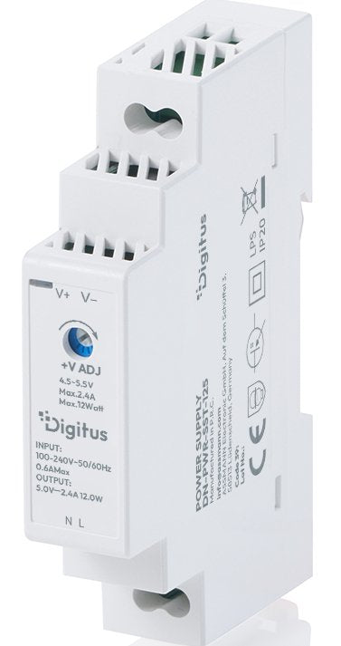 Digitus Fuente De Alimentación 5v Dc 15w Step-Shape Din-Rail