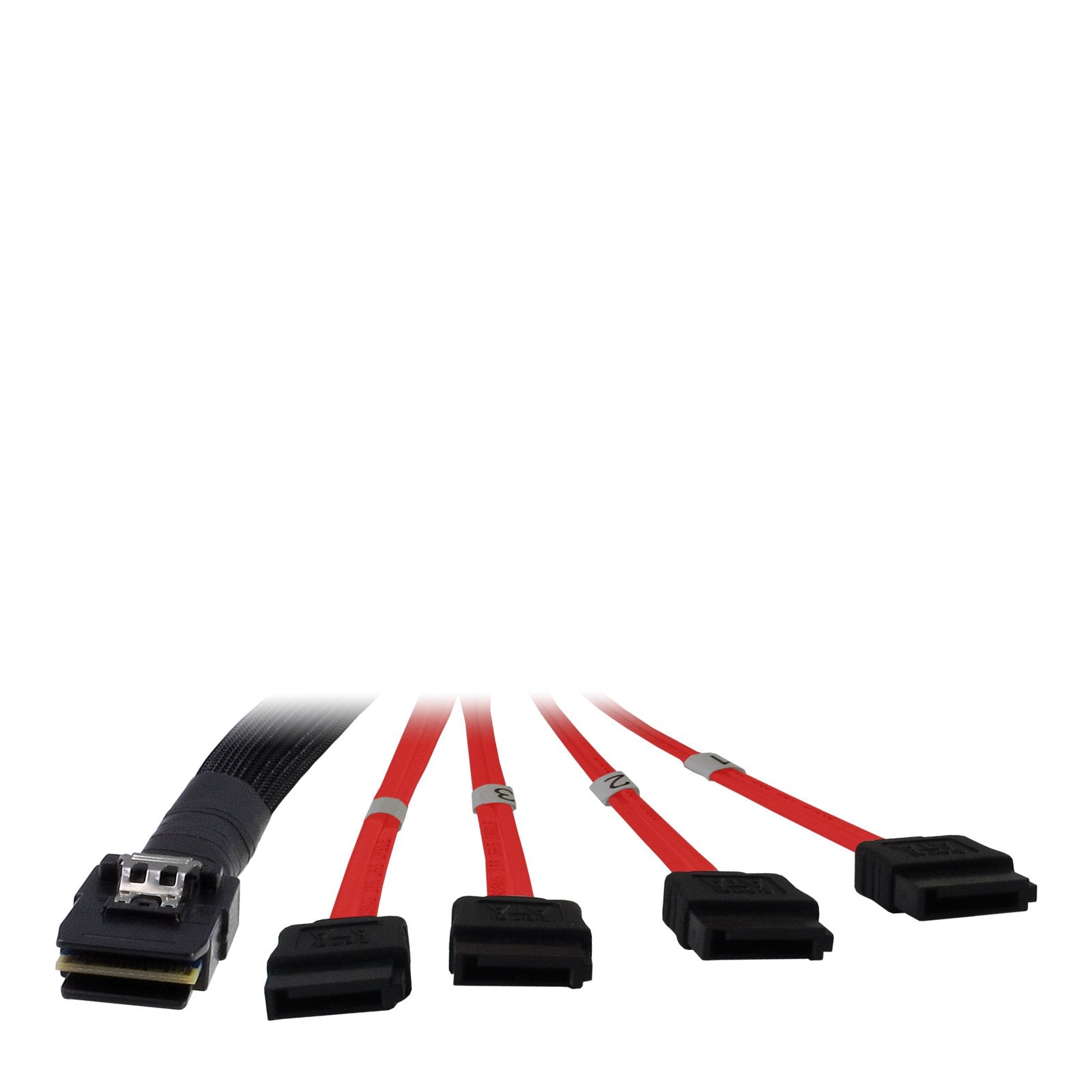 EAN 4260133129023 - Inter-Tech SFF 8087 - 4 x SATA 1m Negro imagen 1