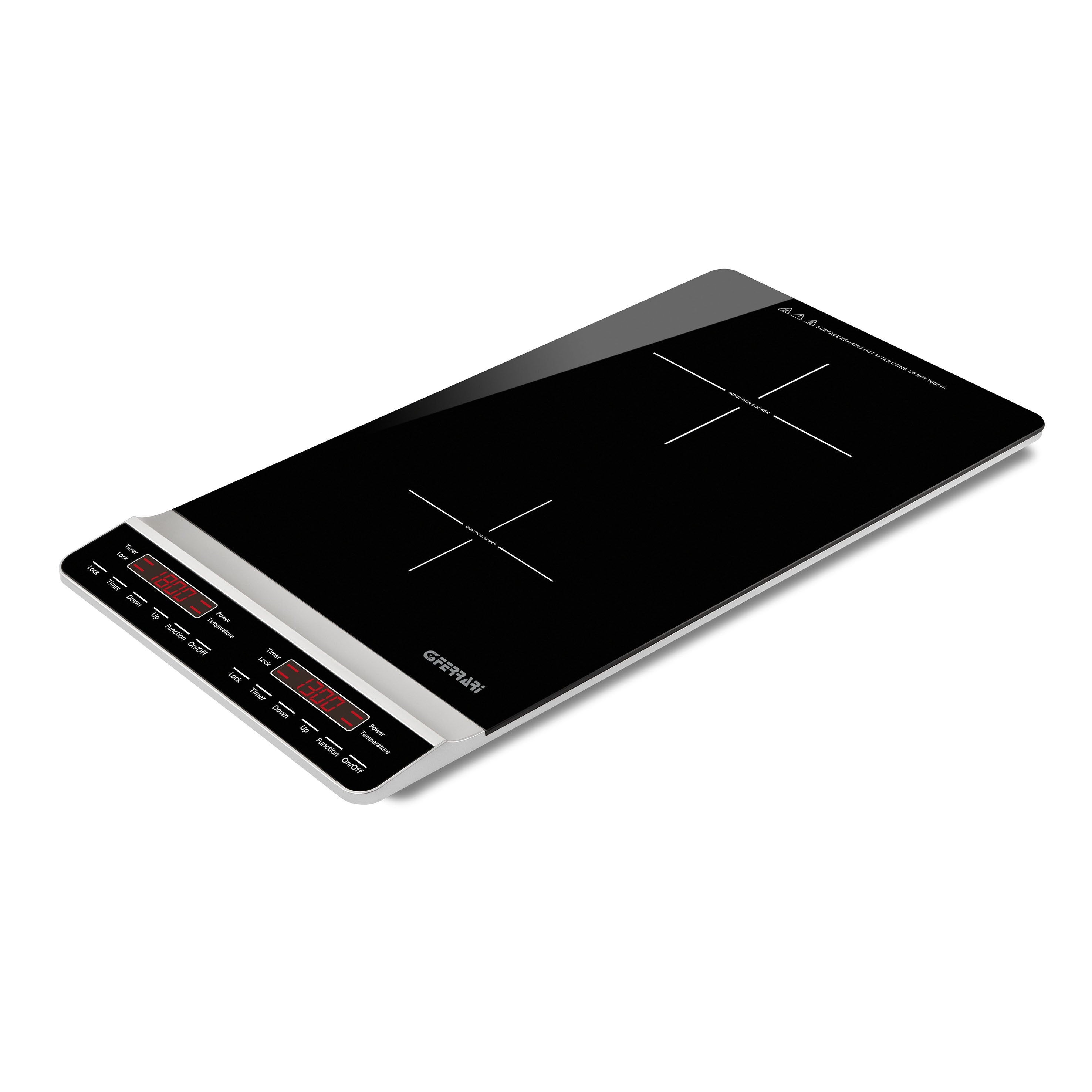 EAN 8056095876671 - G3 Ferrari Dinamiko Deep Negro Encimera 29.5 cm Con placa de inducción 2 zona(s) imagen 1