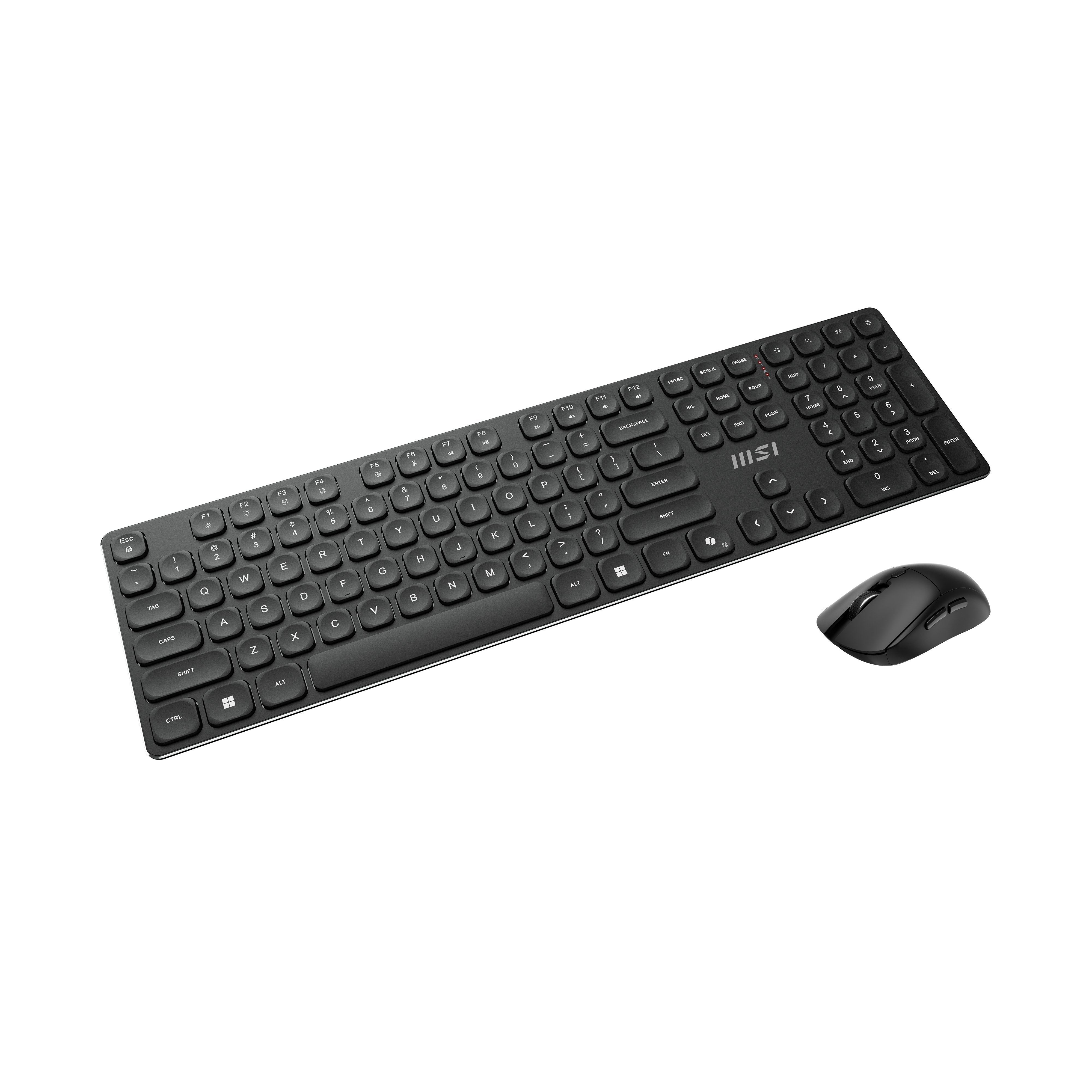 EAN 4711377367042 - MSI FORGE K210 WIRELESS COMBO teclado Ratón incluido Hogar / Oficina USB QWERTY Inglés de EE. UU. Negro imagen 5