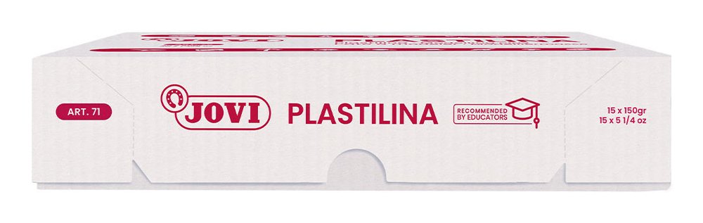 EAN 8412027007085 - Jovi PLASTILINA Pasta de modelar Blanco 1 pieza(s) imagen 2