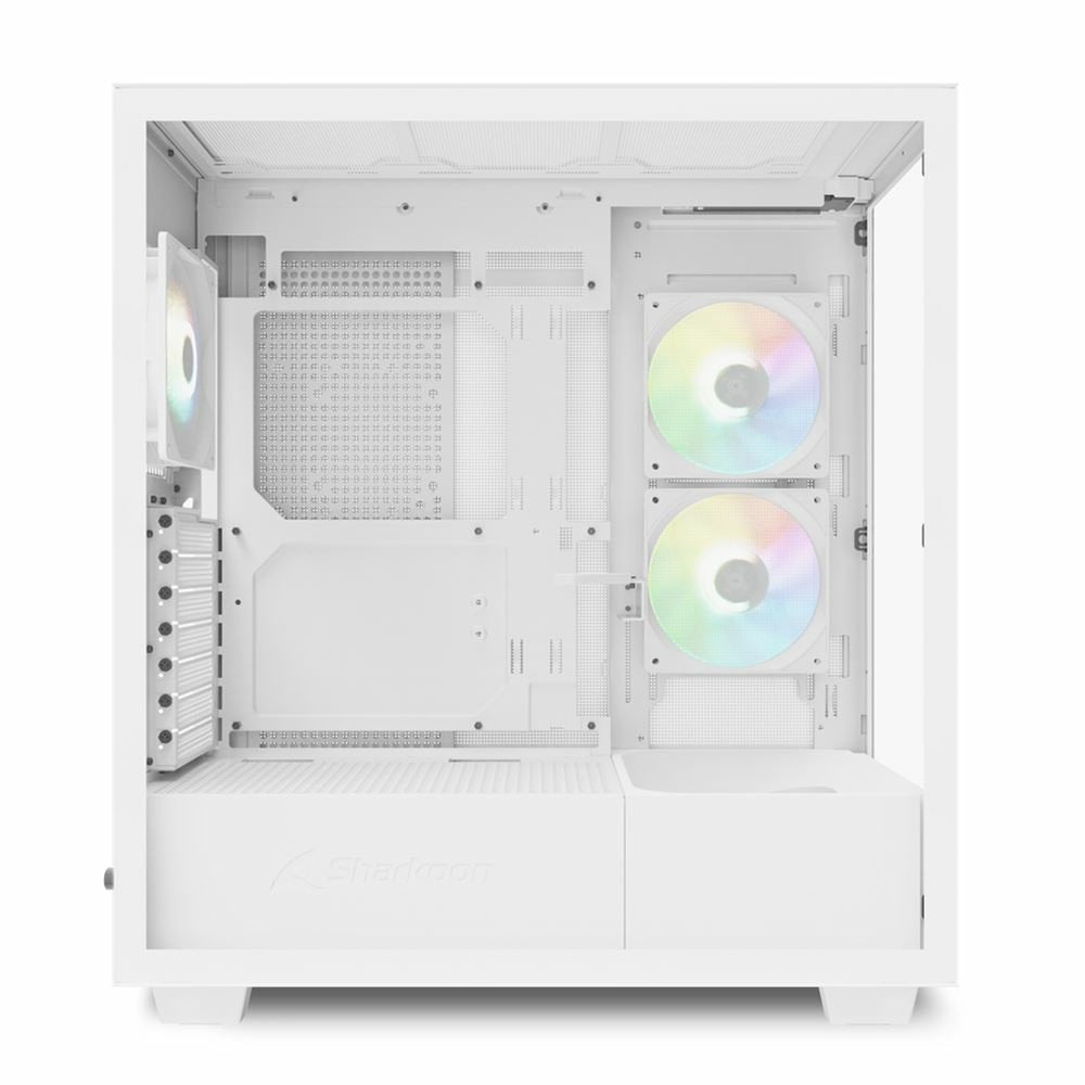 Caja Pc Sharkoon Rebel C60 Rgb Blanca, 4044951040049
