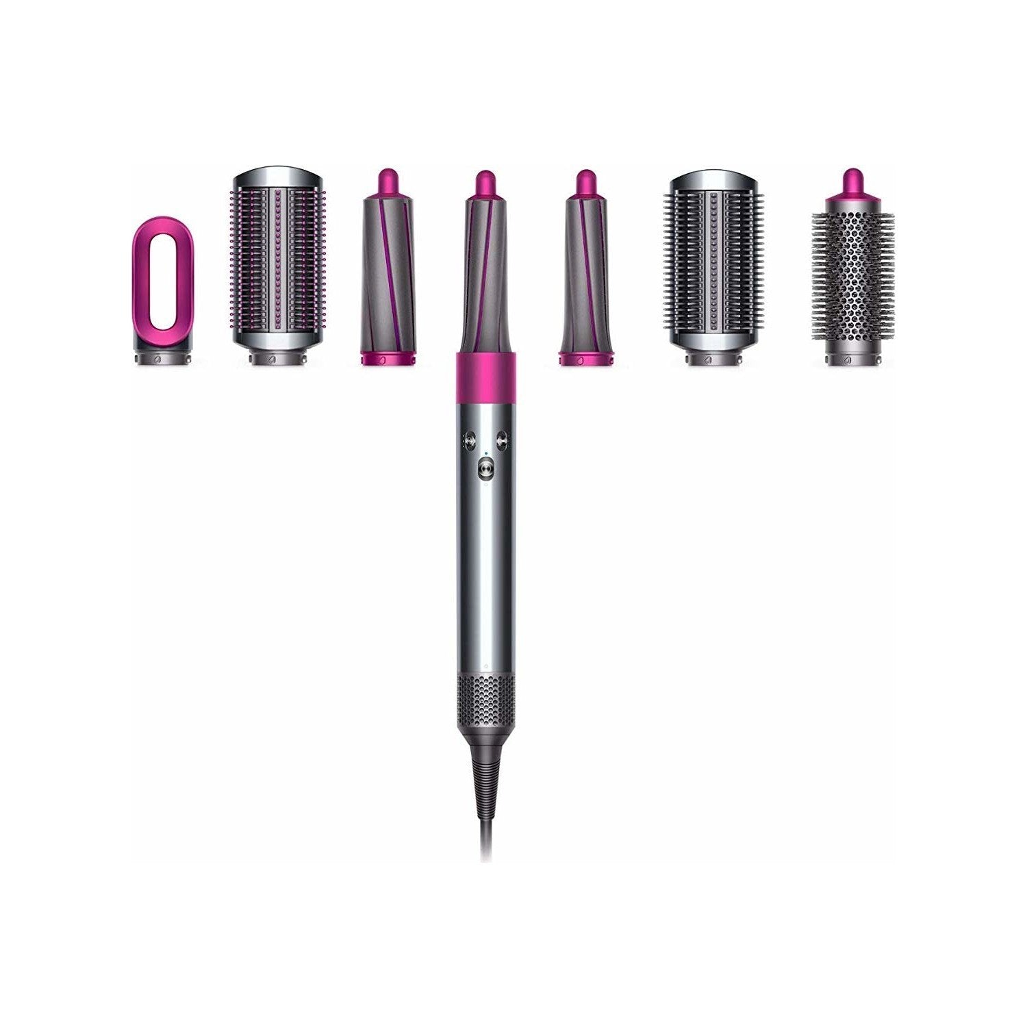 EAN 5025155037256 - Dyson Airwrap Complete Herramienta de peinado con múltiples accesorios Caliente Fucsia, Níquel 1300 W 2,6 imagen 1