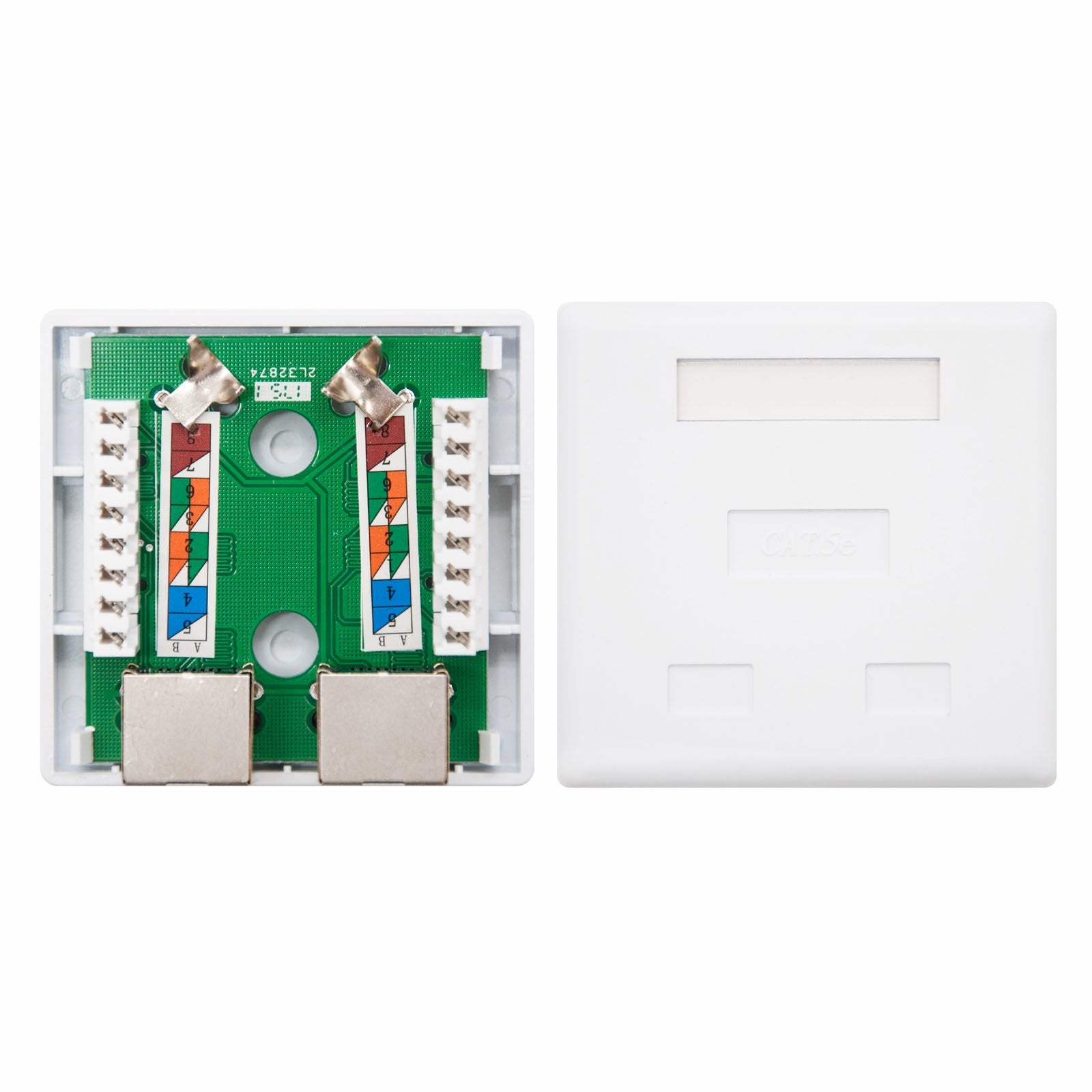 EAN 8433281005846 - Nanocable 10.21.1102 caja de tomacorriente RJ-45 imagen 1
